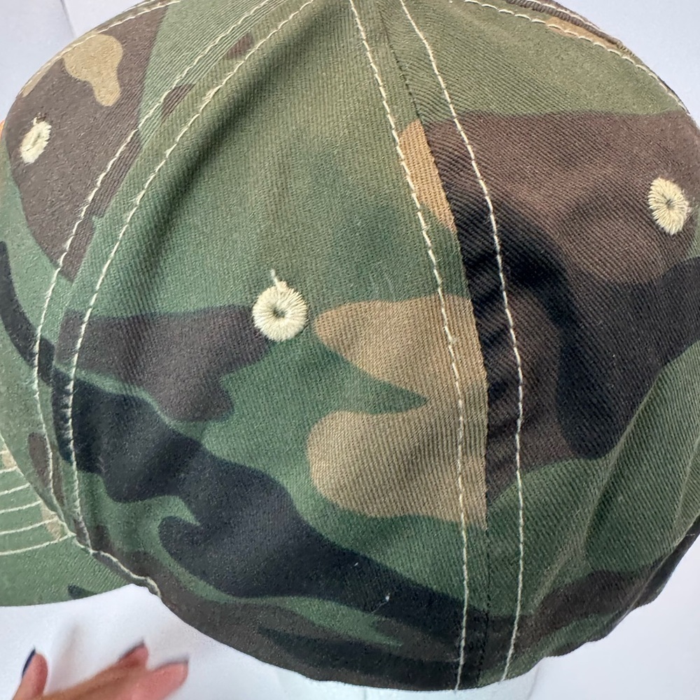 Tennessee NCAA Hat Cap Strap Back Camo Orange White Mossy Oak Fast Shipping - Picture 3 of 11